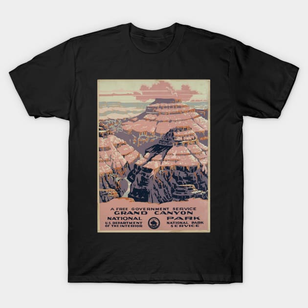 Hiking Camping National Park Travel Grand Canyon T-Shirt by IngeniousMerch